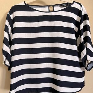 ZARA Striped Blouse